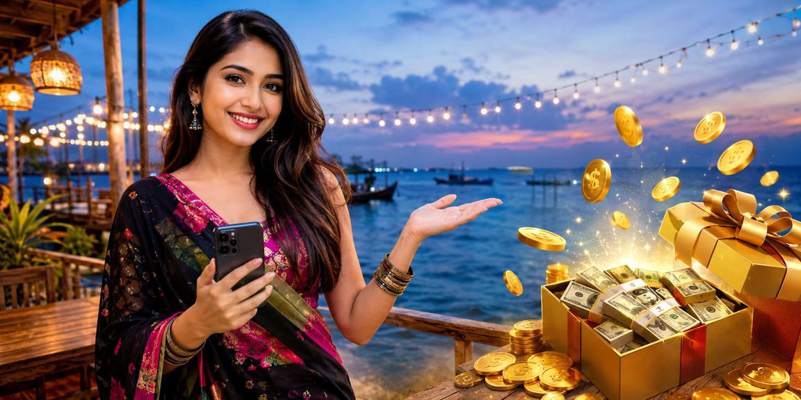কক্সবাজার সমুদ্র সৈকতে মোবাইলে 315 ক্যাসিনো অ্যাক্সেসের দৃশ্য